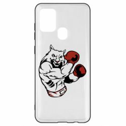 Чехол для Samsung A21s The Wolf Boxer