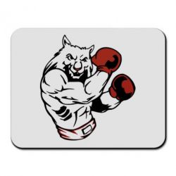 Коврик для мыши The Wolf Boxer - PrintSalon