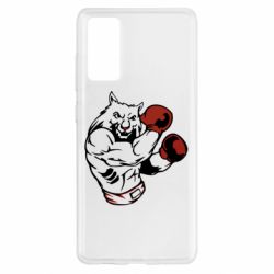 Чехол для Samsung S20 FE The Wolf Boxer - PrintSalon