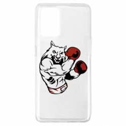 Чехол для Oppo A74 4G The Wolf Boxer - PrintSalon