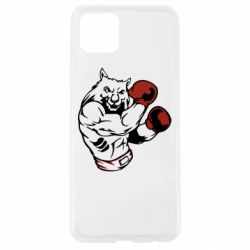 Чехол для Oppo A92s The Wolf Boxer - PrintSalon