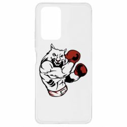 Чехол для Xiaomi Redmi Note 10 Pro The Wolf Boxer - PrintSalon