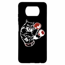 Чехол для Xiaomi Poco X3 The Wolf Boxer - PrintSalon