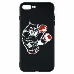 Чехол для iPhone 8 Plus The Wolf Boxer - PrintSalon