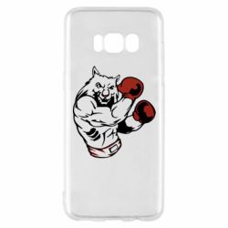 Чехол для Samsung S8 The Wolf Boxer - PrintSalon