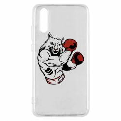 Чехол для Huawei P20 The Wolf Boxer - PrintSalon
