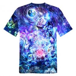 Мужская футболка 3D The world inside us - PrintSalon