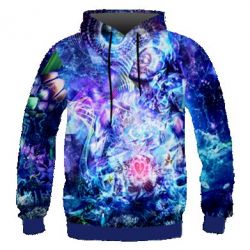 Мужское 3D худи The world inside us - PrintSalon