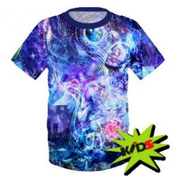 Детская 3D футболка The world inside us - PrintSalon