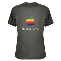 Камуфляжная футболка Think different. - PrintSalon