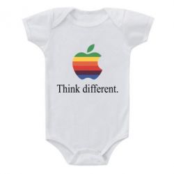 Детский бодик Think different. - PrintSalon