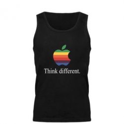 Мужская майка Think different. - PrintSalon