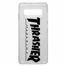 Чехол для Samsung S10+ Thrasher Magazine - PrintSalon
