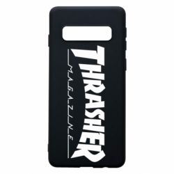 Чехол для Samsung S10 Thrasher Magazine - PrintSalon