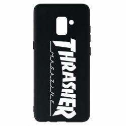 Чехол для Samsung A8+ 2018 Thrasher Magazine - PrintSalon