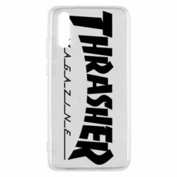 Чехол для Huawei P20 Thrasher Magazine - PrintSalon