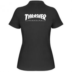 Женское поло Thrasher Magazine - PrintSalon