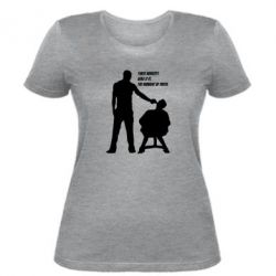 Жіноча футболка Three minutes. - PrintSalon