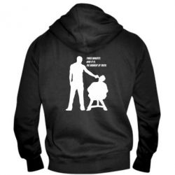 Чоловіче худі на блискавці Three minutes. - PrintSalon