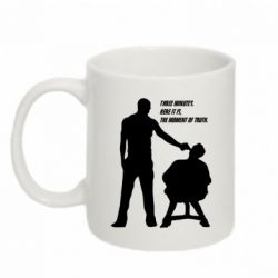 Чашка 320ml Three minutes. - PrintSalon