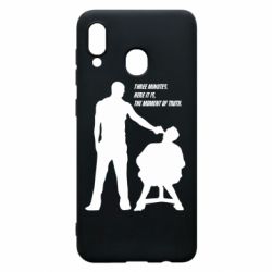 Чохол для Samsung A30 Three minutes. - PrintSalon