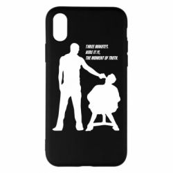 Чохол для iPhone X/Xs Three minutes. - PrintSalon