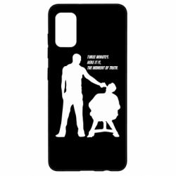 Чехол для Samsung A41 Three minutes.-PrintSalon Чехол для Samsung A41 Three minutes.