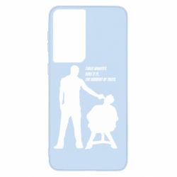 Чехол для Samsung S21 Three minutes.-PrintSalon Чехол для Samsung S21 Three minutes.