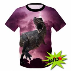 Детская 3D футболка Thunderstorm - PrintSalon