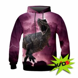 Детское 3D худи Thunderstorm - PrintSalon
