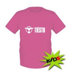 Детская футболка Tiesto Logo 2 - PrintSalon