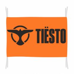 Флаг Tiesto Logo 2 - PrintSalon