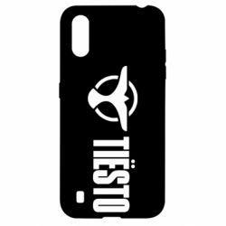 Чехол для Samsung A01/M01 Tiesto Logo 2 - PrintSalon