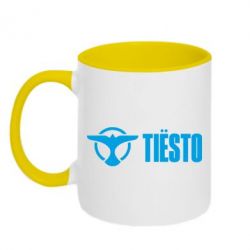 Чашка двокольорова Tiesto Logo 2