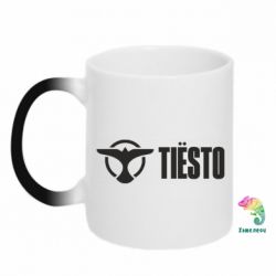 Чашка-хамелеон Tiesto Logo 2 - PrintSalon