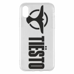Чехол для iPhone X/Xs Tiesto Logo 2 - PrintSalon