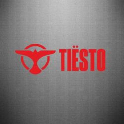 Наклейка Tiesto Logo 2 - PrintSalon