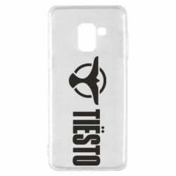 Чехол для Samsung A8 2018 Tiesto Logo 2 - PrintSalon