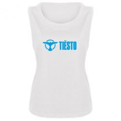 Женская майка Tiesto Logo 2 - PrintSalon