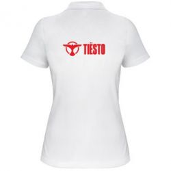 Женское поло Tiesto Logo 2 - PrintSalon