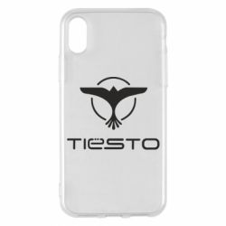 Чехол для iPhone X/Xs Tiesto Logo 3 - PrintSalon