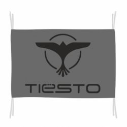 Флаг Tiesto Logo 3 - PrintSalon