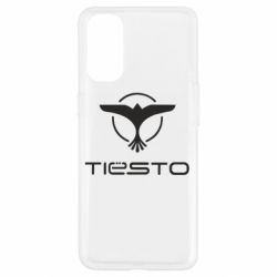 Чехол для Oppo Reno 4 Tiesto Logo 3 - PrintSalon