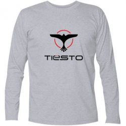 Футболка с длинным рукавом Tiesto Logo 3 - PrintSalon