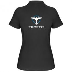 Женское поло Tiesto Logo 3 - PrintSalon