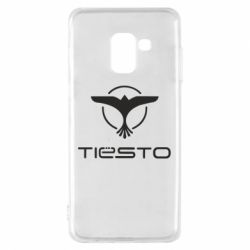 Чехол для Samsung A8 2018 Tiesto Logo 3 - PrintSalon