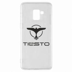 Чехол для Samsung A8+ 2018 Tiesto Logo 3 - PrintSalon