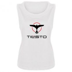 Женская майка Tiesto Logo 3 - PrintSalon