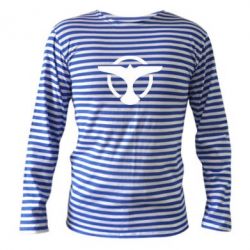 Тельняшка с длинным рукавом Tiesto Logo - PrintSalon