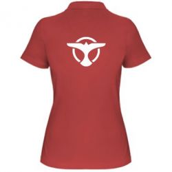 Женское поло Tiesto Logo - PrintSalon